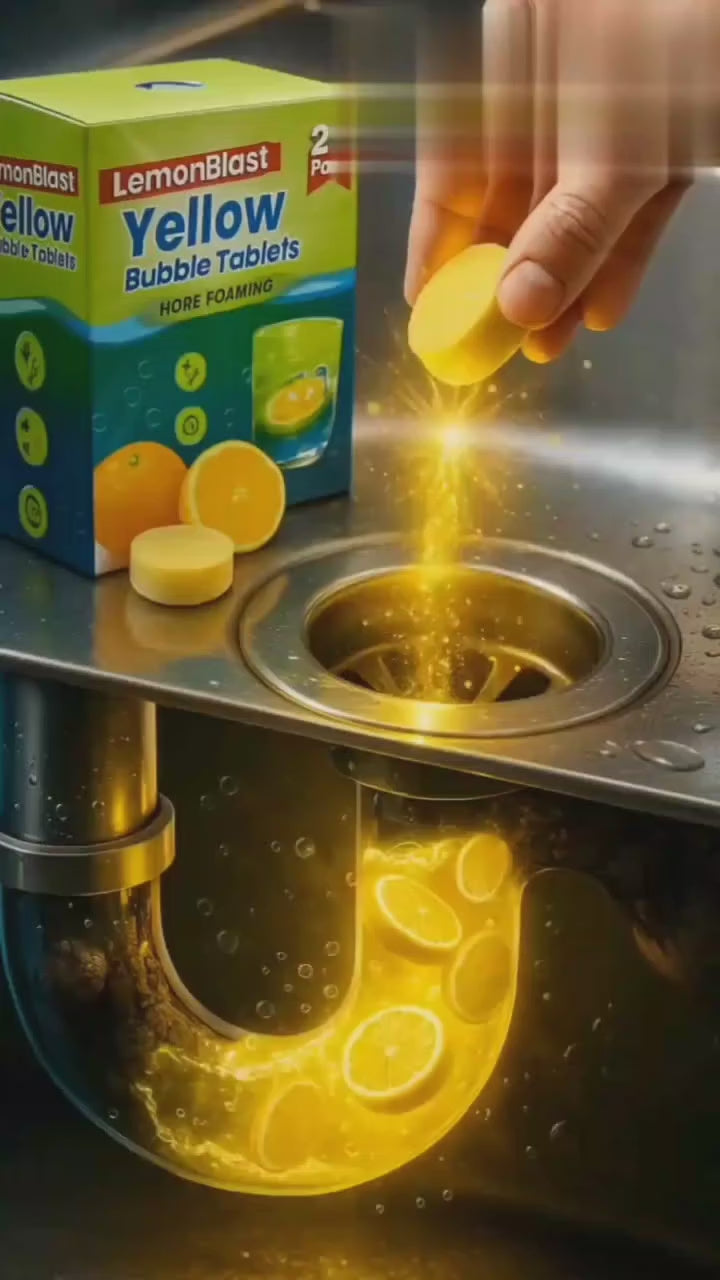 LemonBlast Yellow Bubble Tablets
